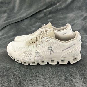 On Cloud Terry White Sand Shoe Size 8.5